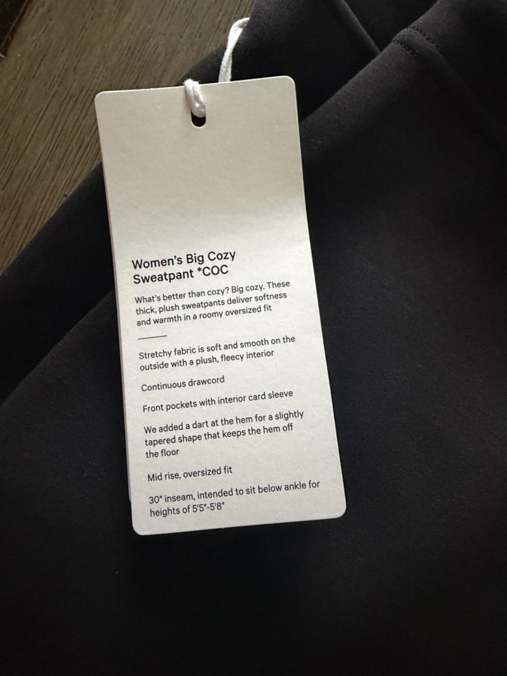 NWT Lululemon Team Canada Womens Big Cozy Oversized Sweatpant
COC Logo, S - Picture 3 of 11